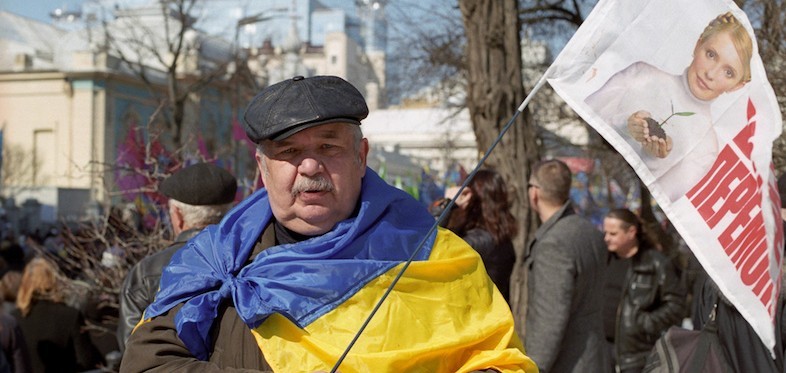 Tymohenko supporter in Kiev © Ivan Bandura/Flickr