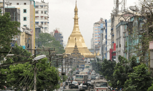 The centre of Yangon, Myanmar's largest city © Francisco Anzola via Flickr (CC BY 2.0)