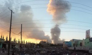 Air strike in Sana'a
